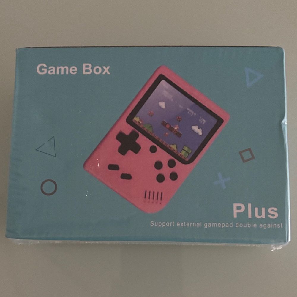 Game Box Plus Pink Handheld Console - Picture 4 of 5